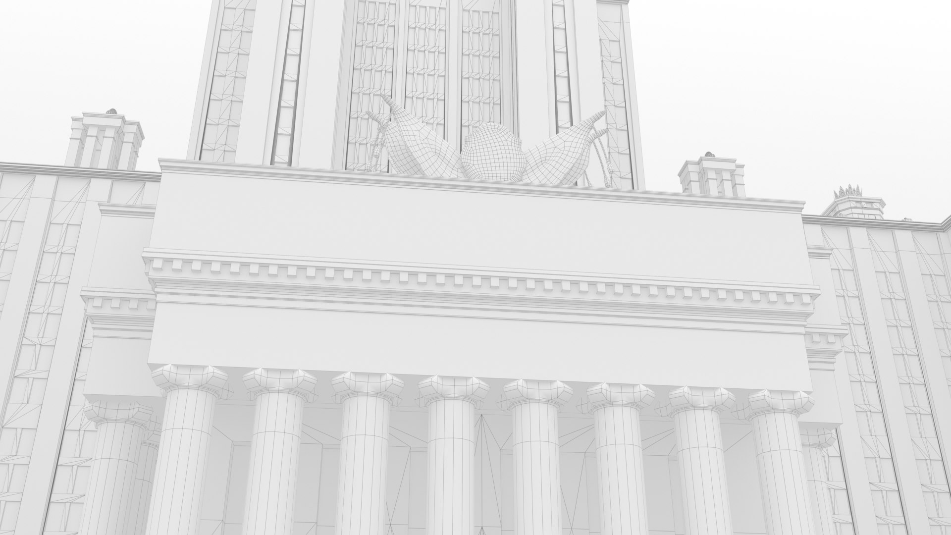 3D MGU State University Model - TurboSquid 2112110