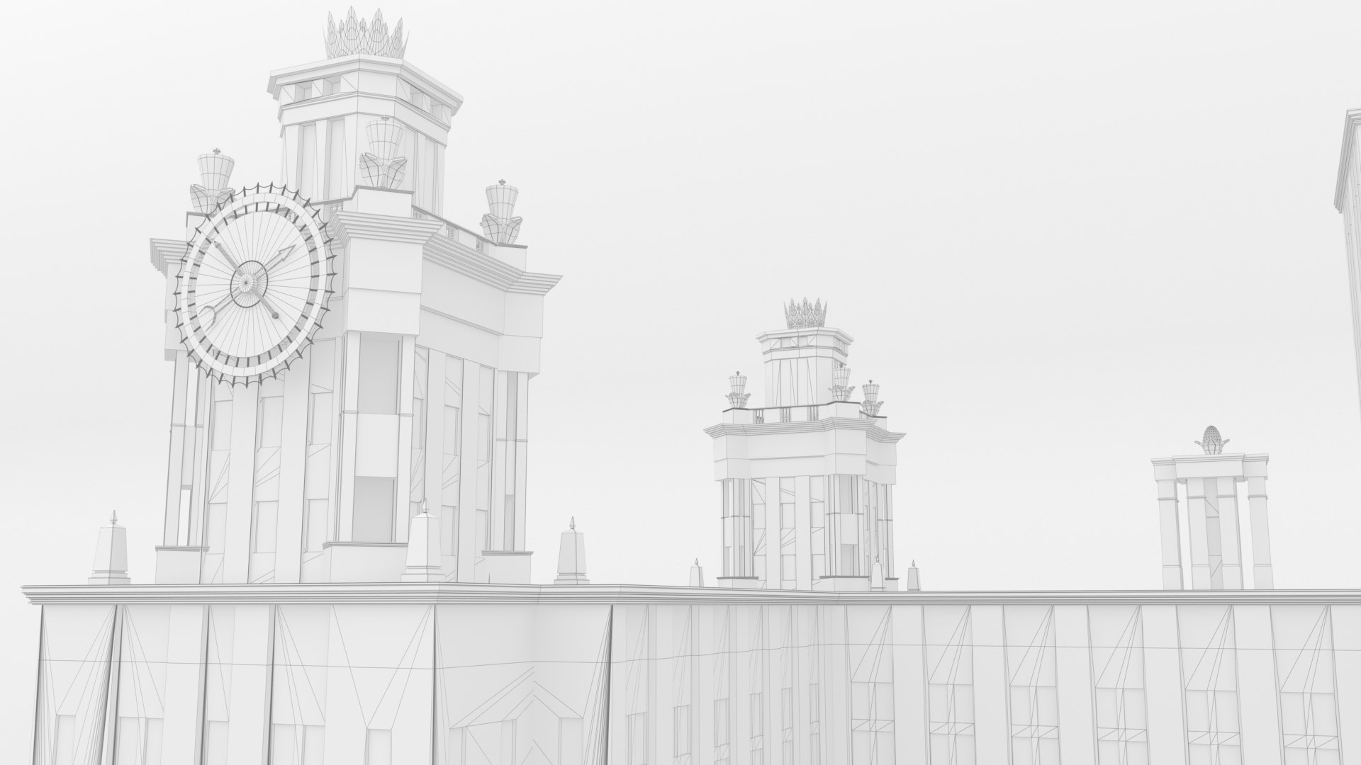 3D MGU State University Model - TurboSquid 2112110