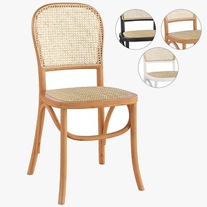 3D Salsa Rattan Bentwood Dining chair
