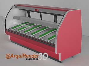 meat supermarkets bakeries 3d max