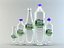 Modelo 3D Botellas watter SNO