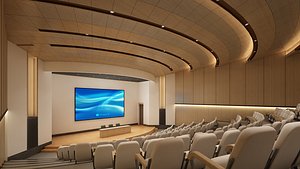 3D model Lecture Hall 27