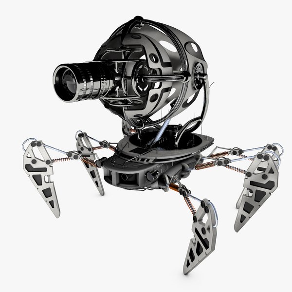 robot spider 3d model