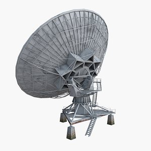 3D model Big Dish Antenna