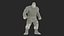 Hulk Threatening Pose Fur for Maya 3D