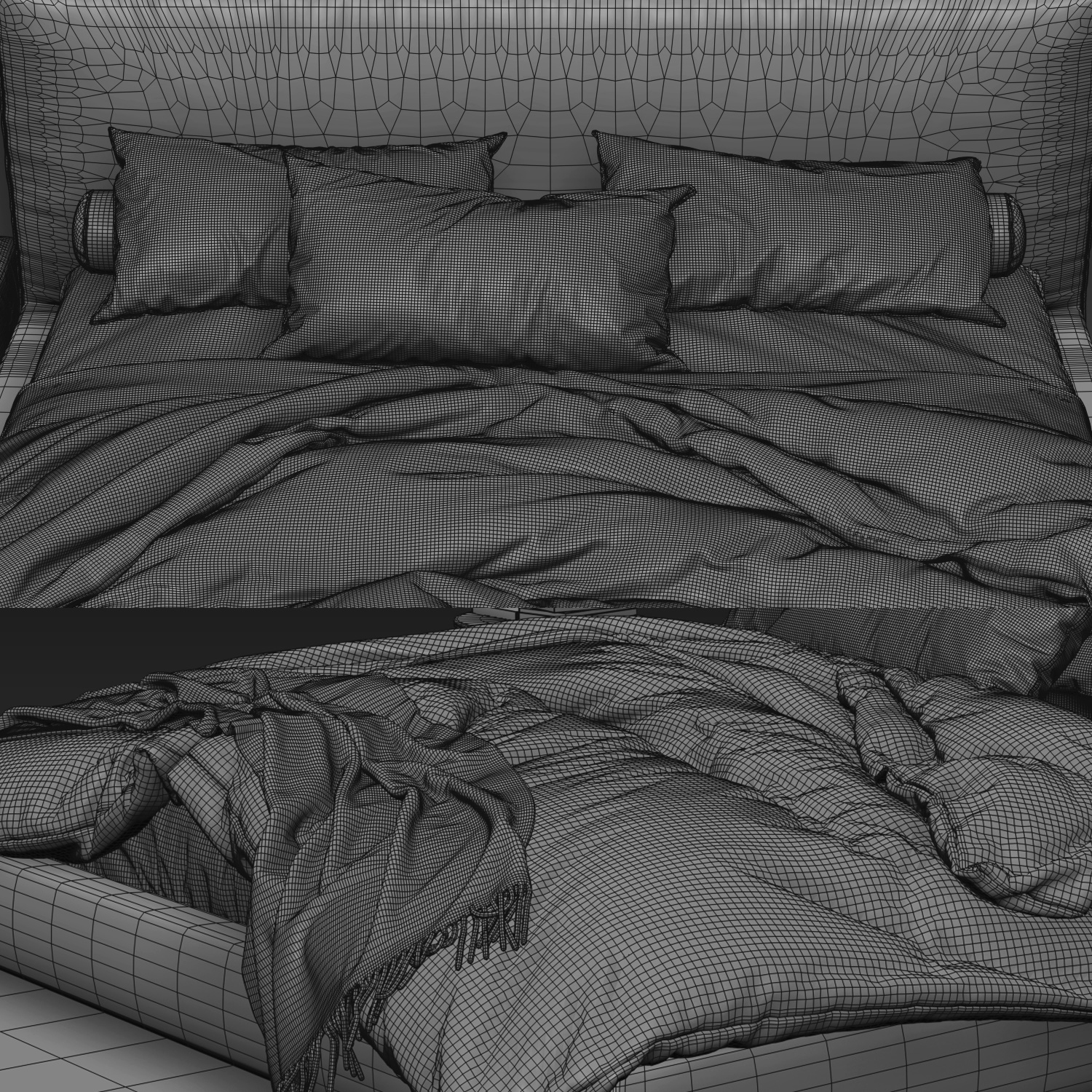 Bed Colection 02 3d Model Turbosquid 1330251