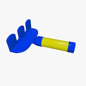 beach rake 3d model