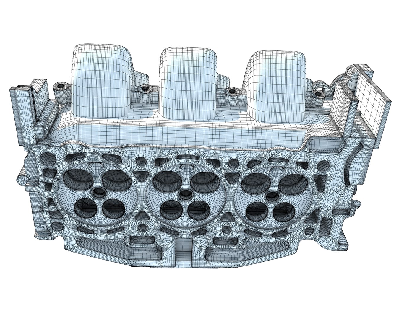 Engine Head 3D - TurboSquid 1346752