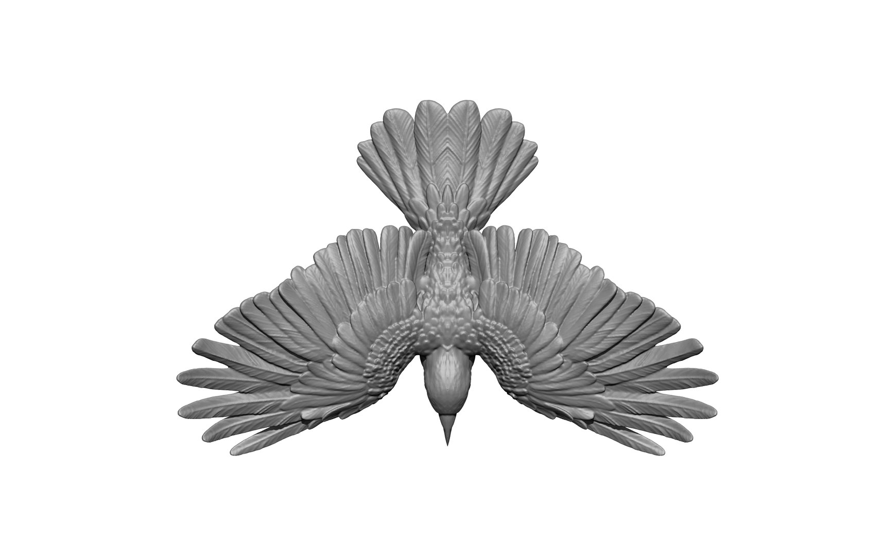 3D Bird Flies Model - TurboSquid 2209384