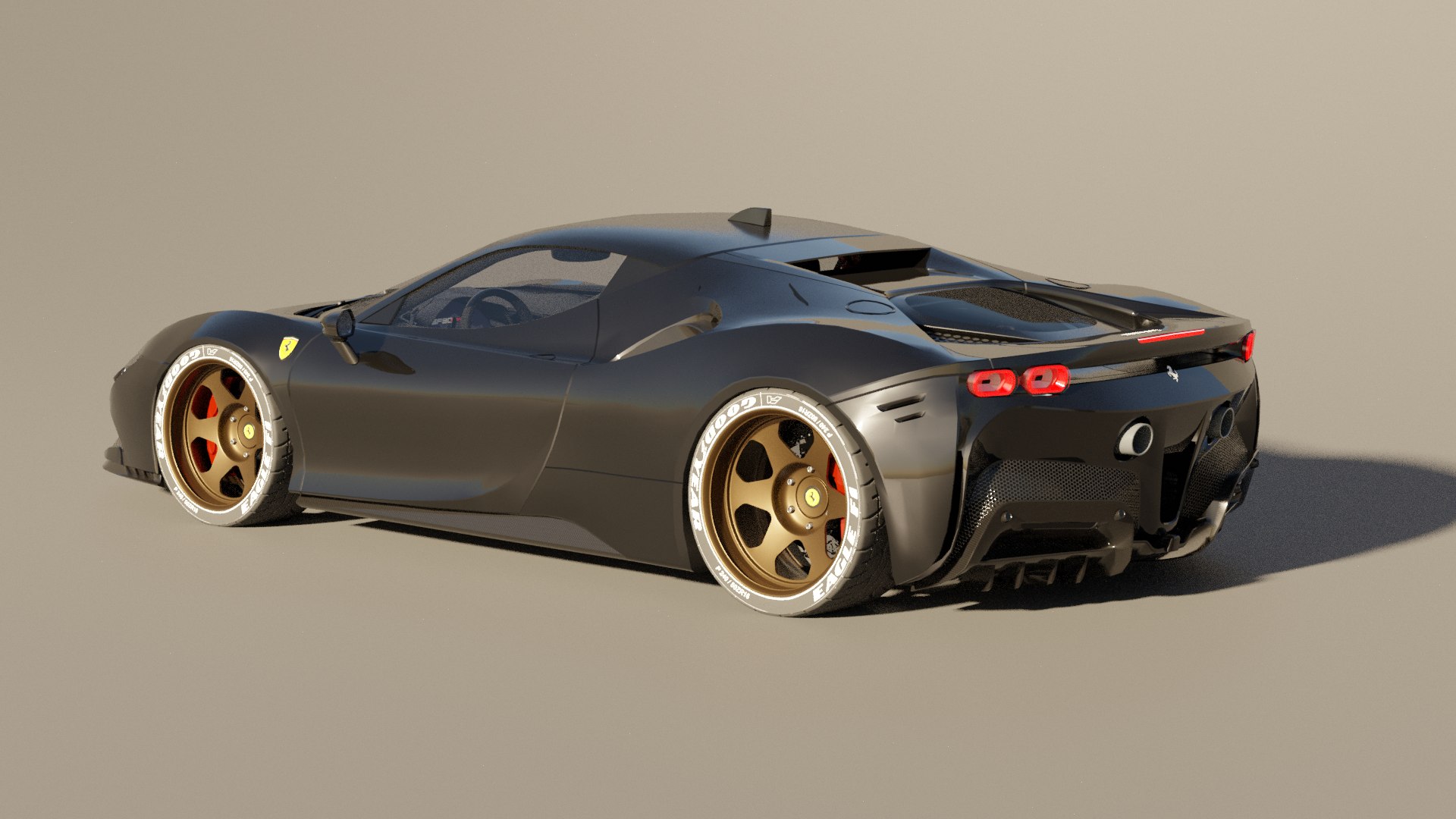 3D FERRARI SF90 STRADALE model - TurboSquid 2165130