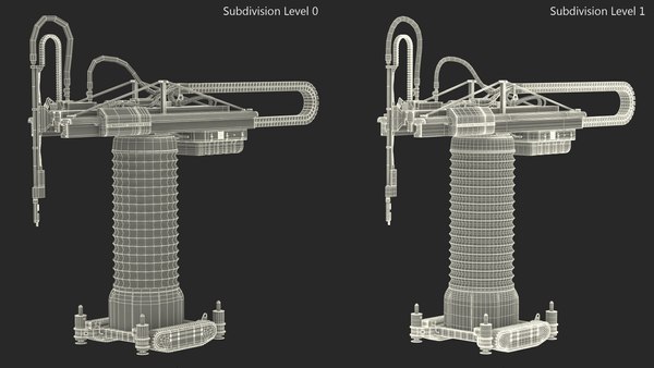 modelo 3d Impresora 3D Apis Cor Construction equipada - TurboSquid 2247430
