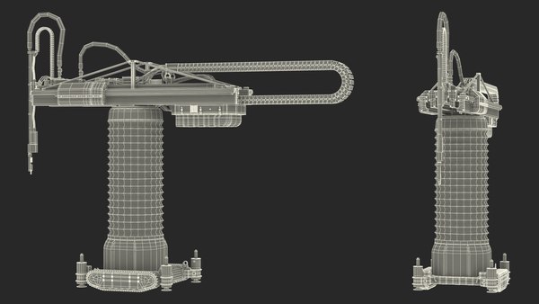 modelo 3d Impresora 3D Apis Cor Construction equipada - TurboSquid 2247430