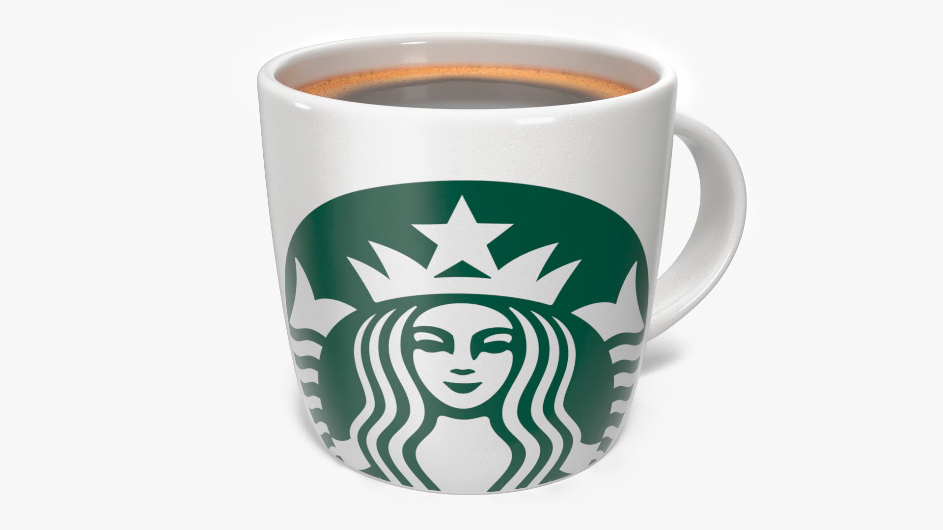 Mug of Coffee Starbucks 3D model preview