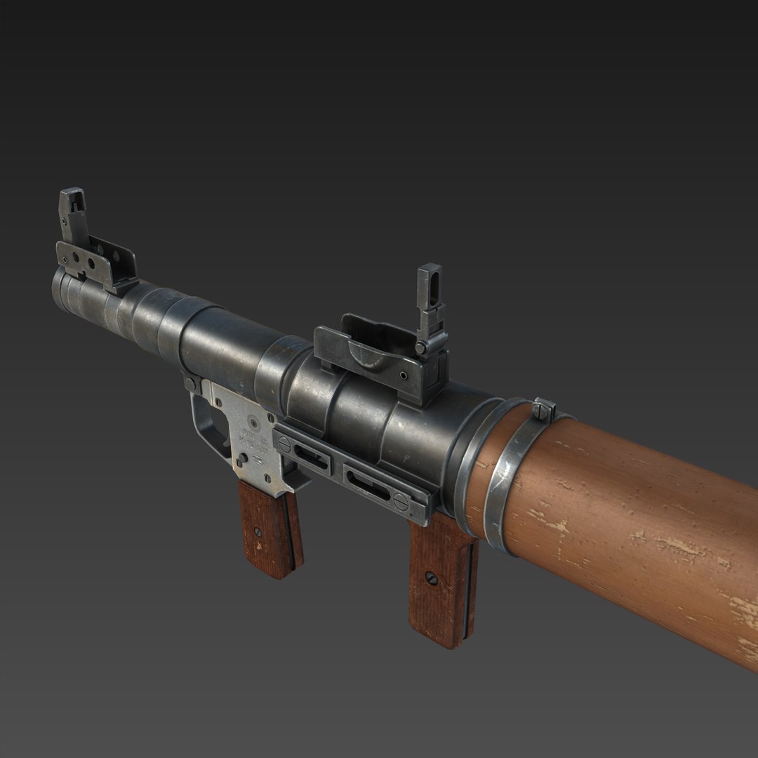3d Model Rpg-7 Launcher