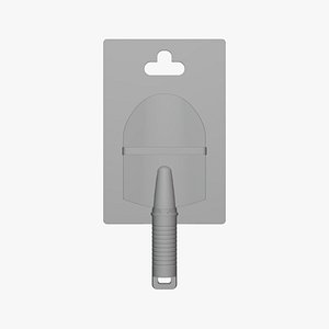 Garden Shovel Package - Geometry Only No Textures No Materials model