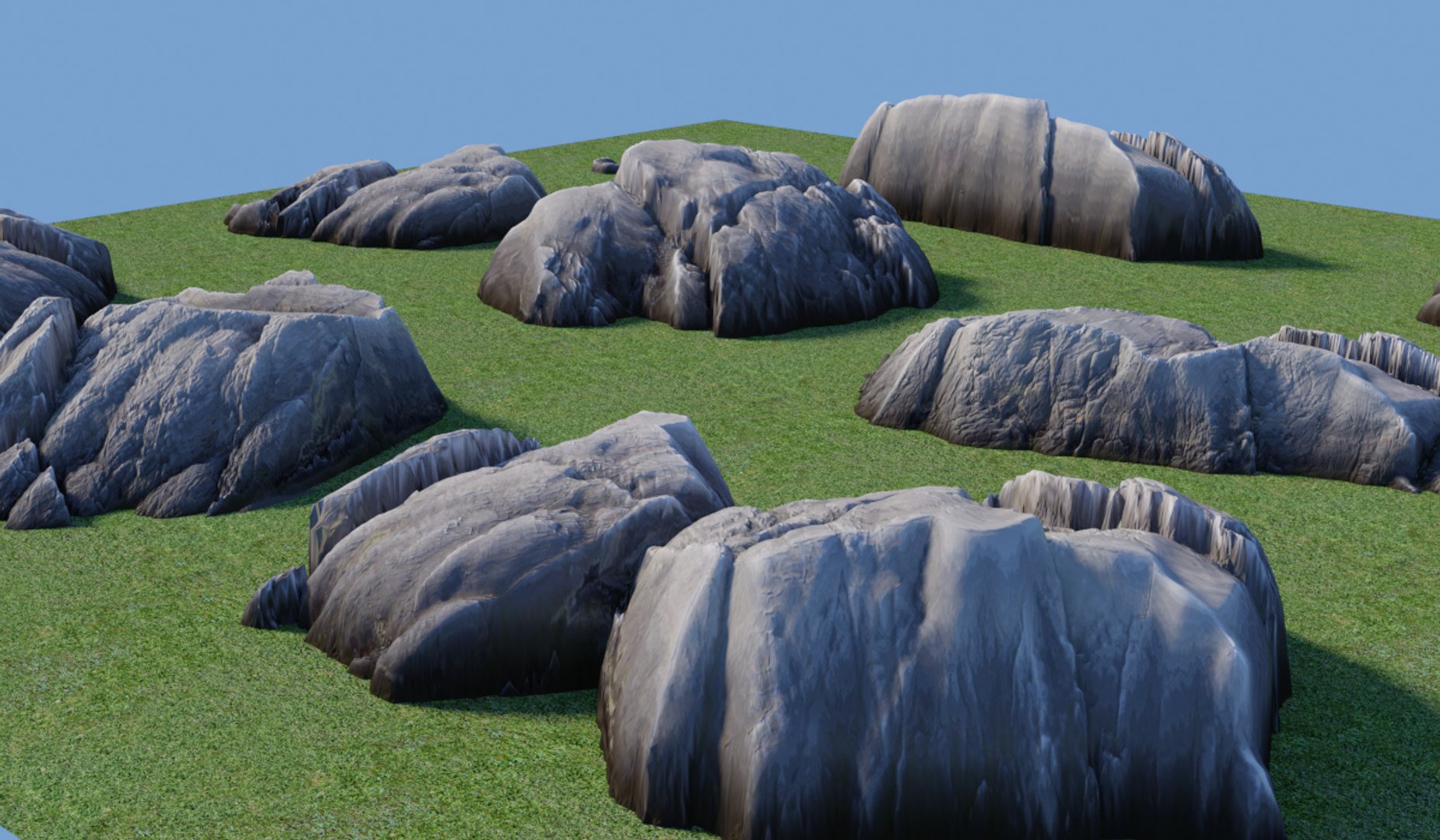 Pack Rocks 3D Model - TurboSquid 1523012