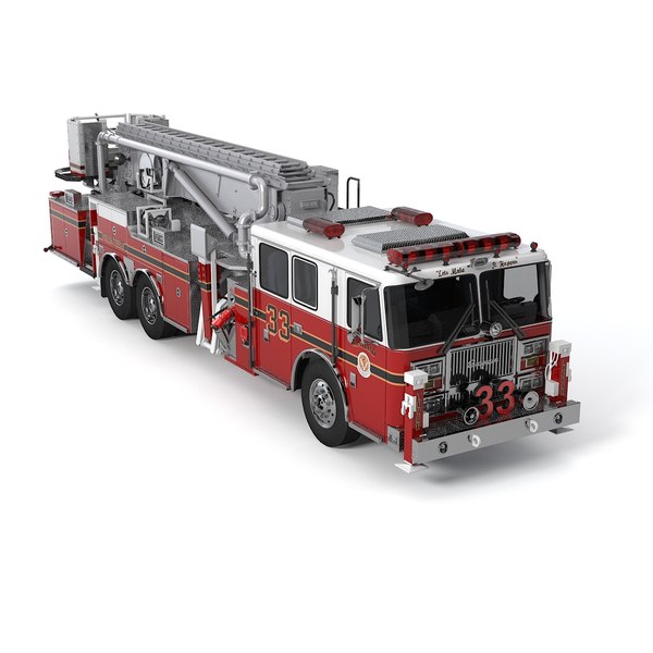 3d seagrave apparatus model