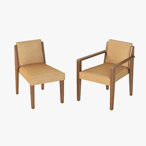 Set Of Dupre Lafon Style Chair