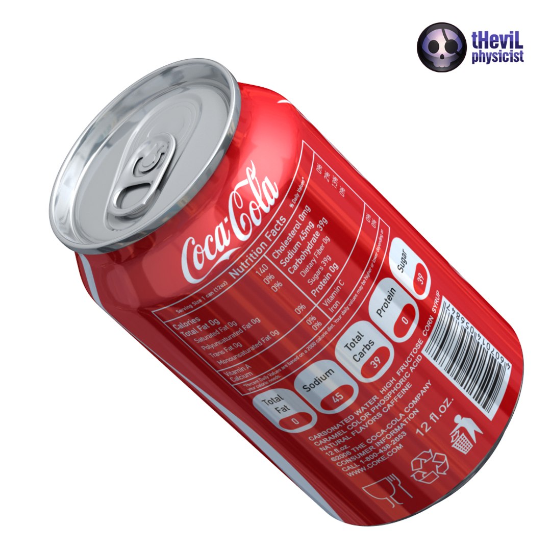 Coca Cola 3d Max