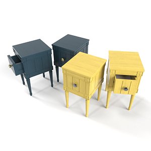 bourbon vintage set 2 3D model