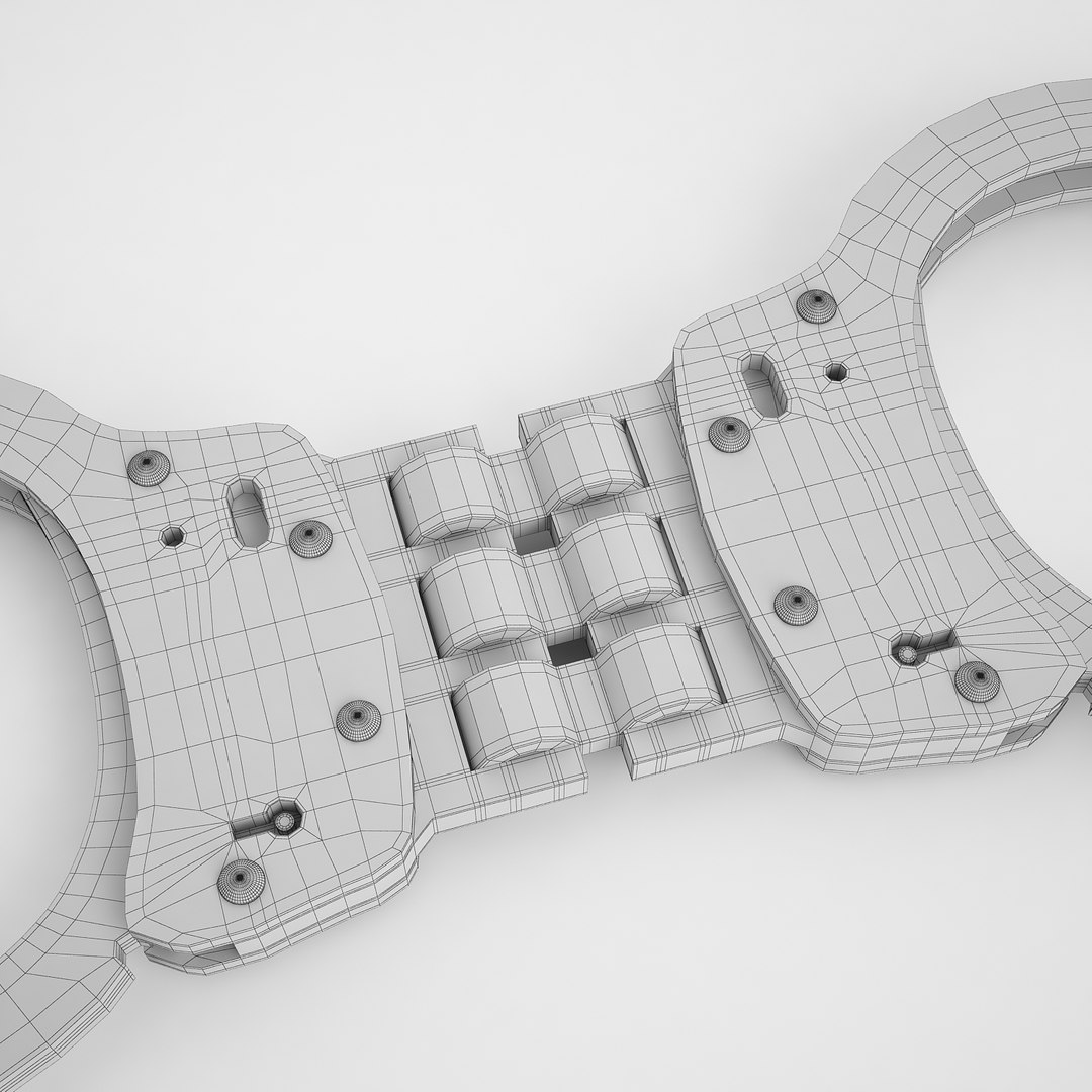 3D Handcuffs Model - TurboSquid 1211225