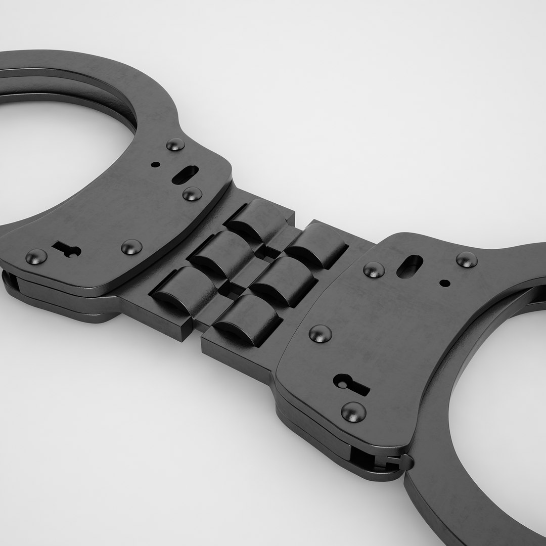 3D Handcuffs Model - TurboSquid 1211225