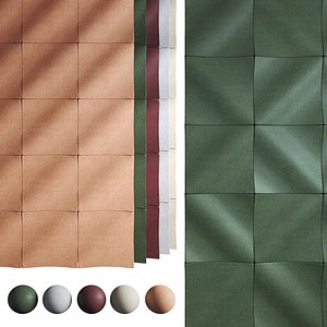 3D Dune Acoustic Tile panel Embossed