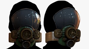 3D model gas mask
