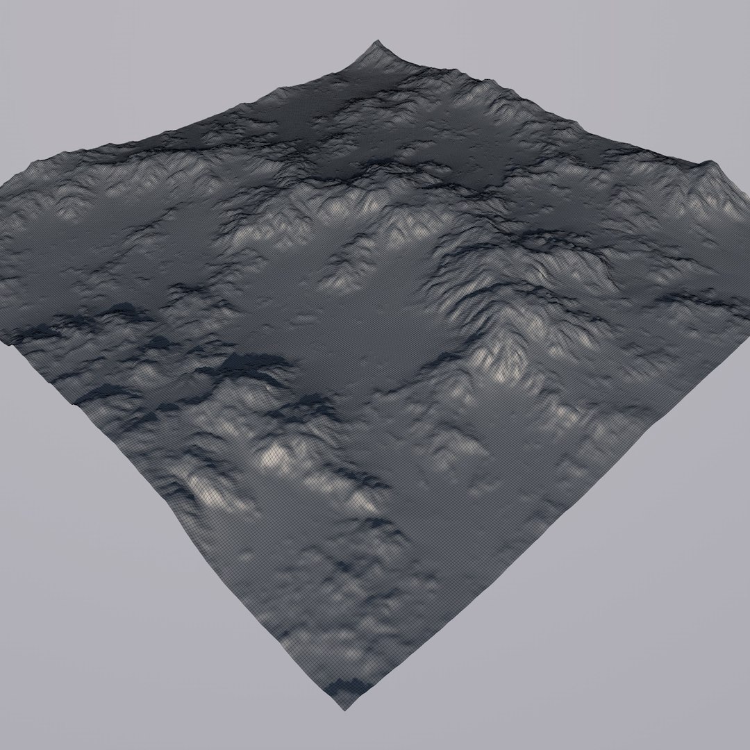Snowy Valley 3D Model - TurboSquid 1293945
