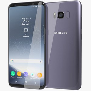 realistic samsung galaxy s8 model