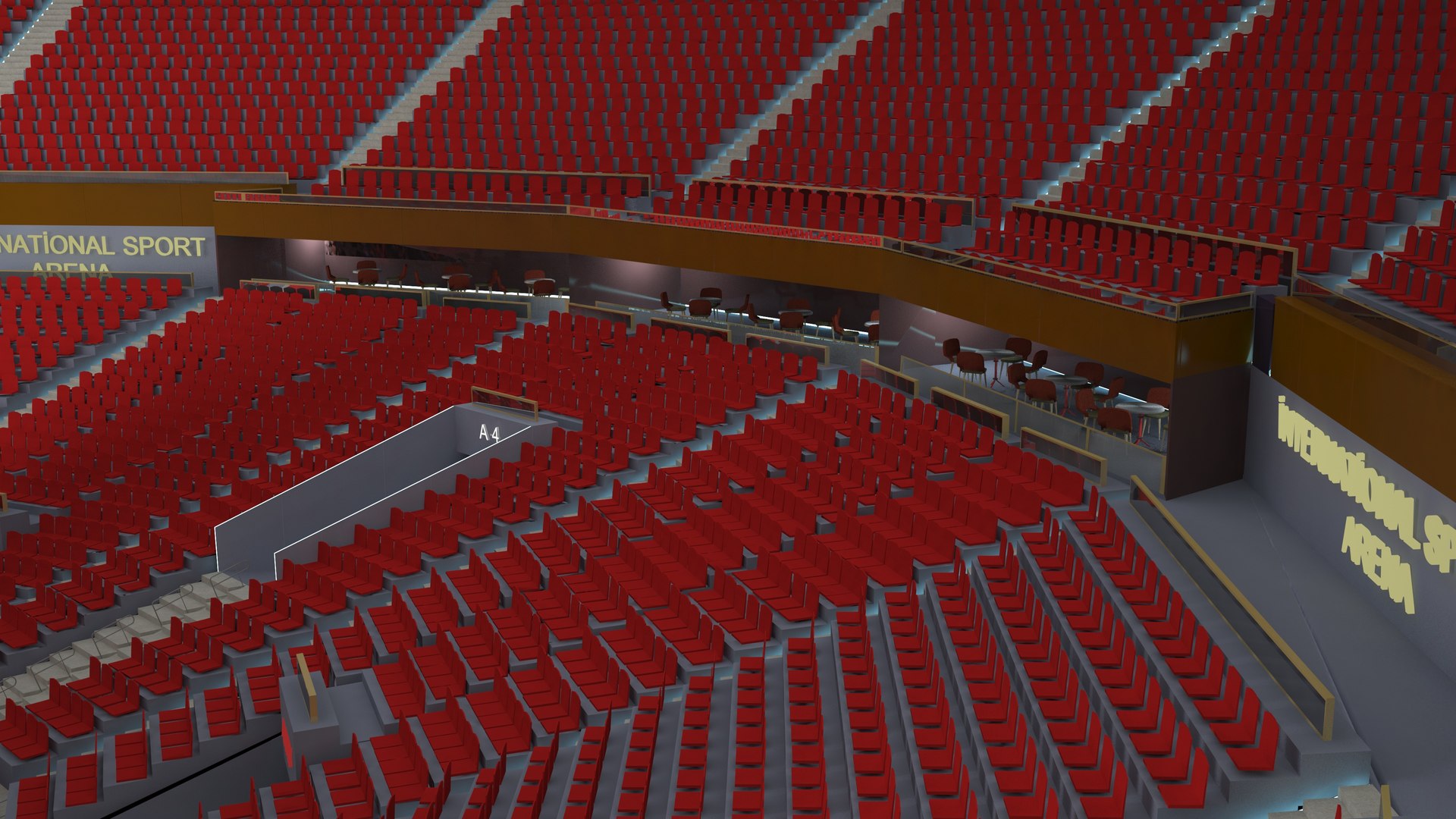 3D Arena Basket Ball Model - TurboSquid 1499607