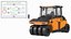 rigged road compactors 2 3D model