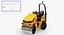 rigged road compactors 2 3D model