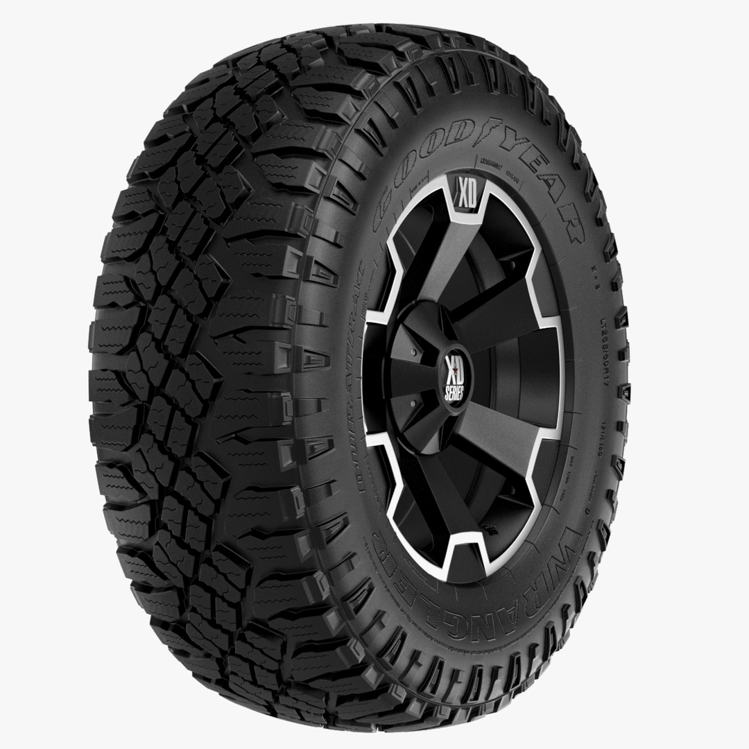 road wrangler xd rim wheel 3d max