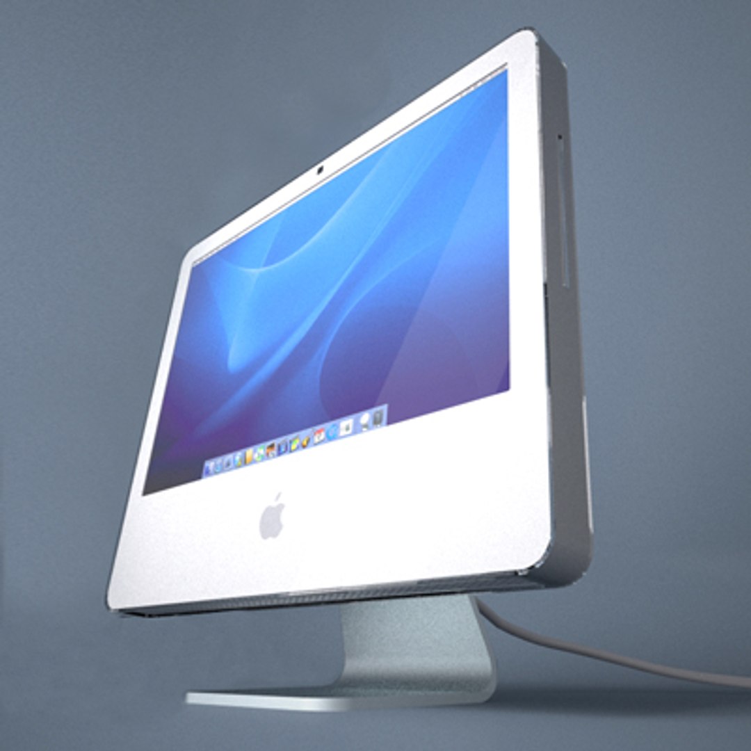 Apple Imac G5 Core 3d Model