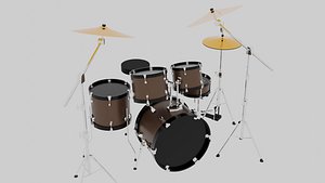 3D model drum