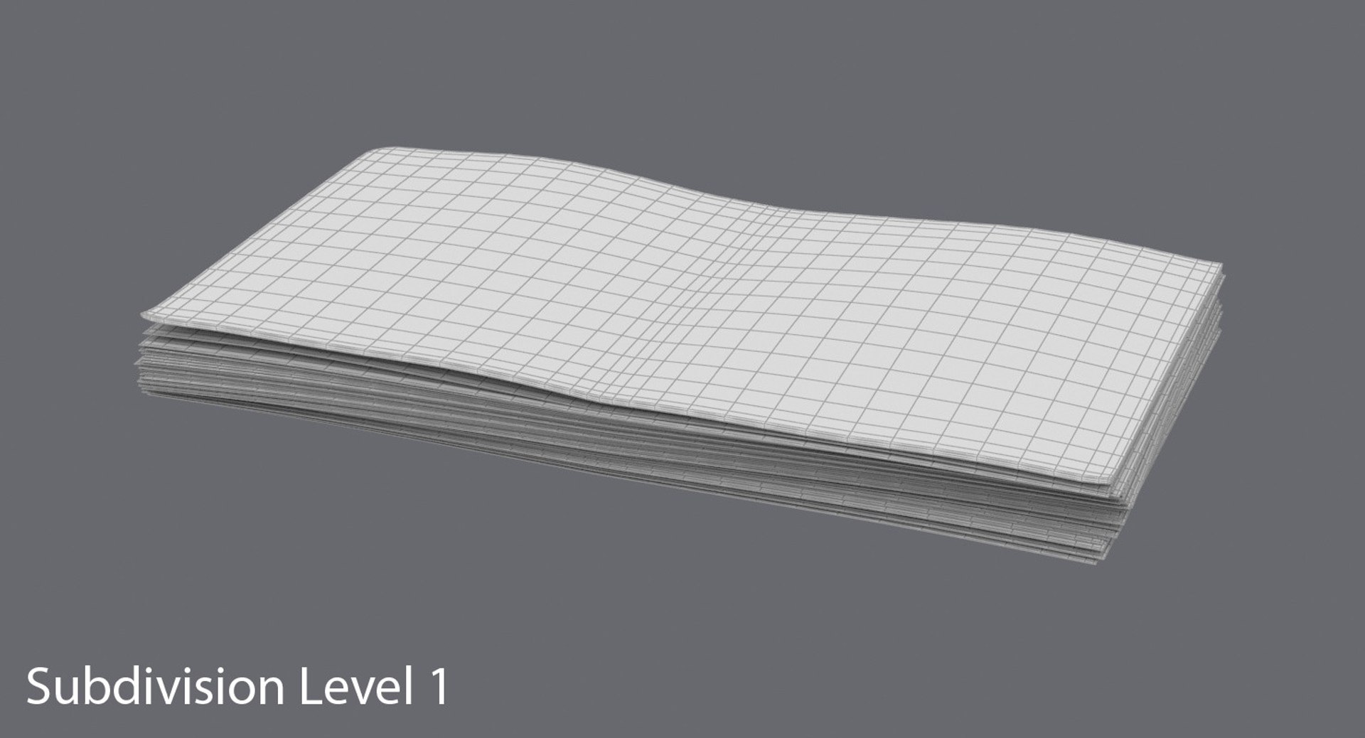 3d model 20 euro bill stack