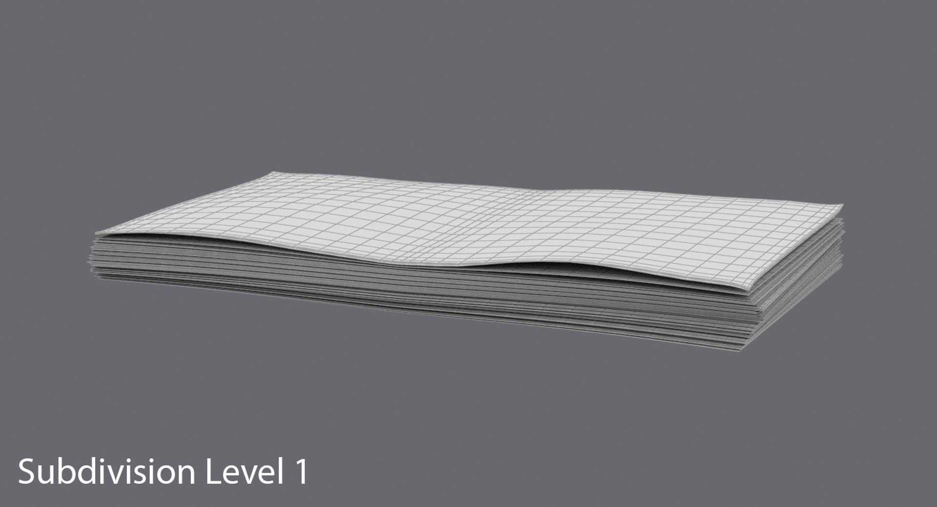 3d model 20 euro bill stack