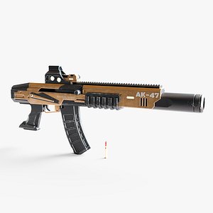 Futuristic AK-47