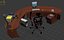 Office Desk with Chair & Props 4