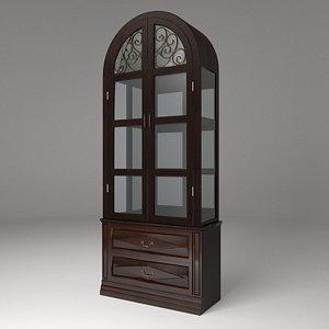 sideboard curio china 3D
