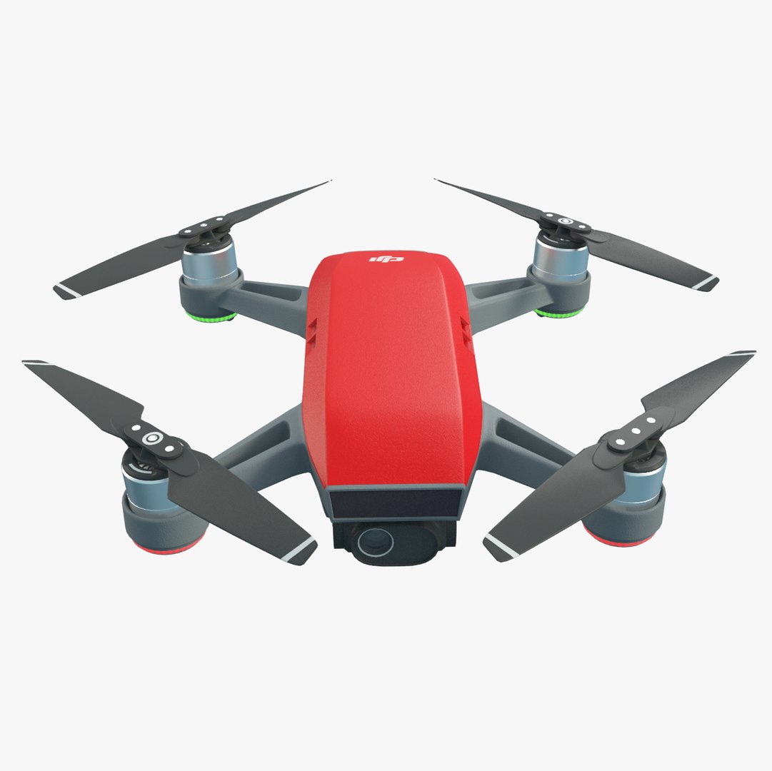 Dji Spark Quadcopter 3D - TurboSquid 1164948