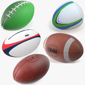 Rugby Balls Collection 4