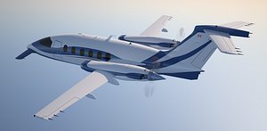 Piaggio Avanti Nurbs model