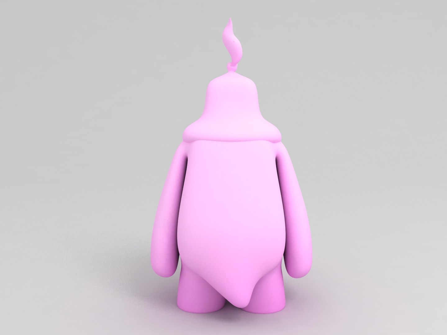 Pinky Cartoon Character 3D Model - TurboSquid 1159217