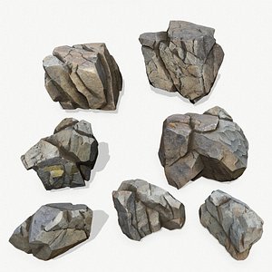 cliff rocks 3D