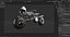 Futuristic Bike 3D model