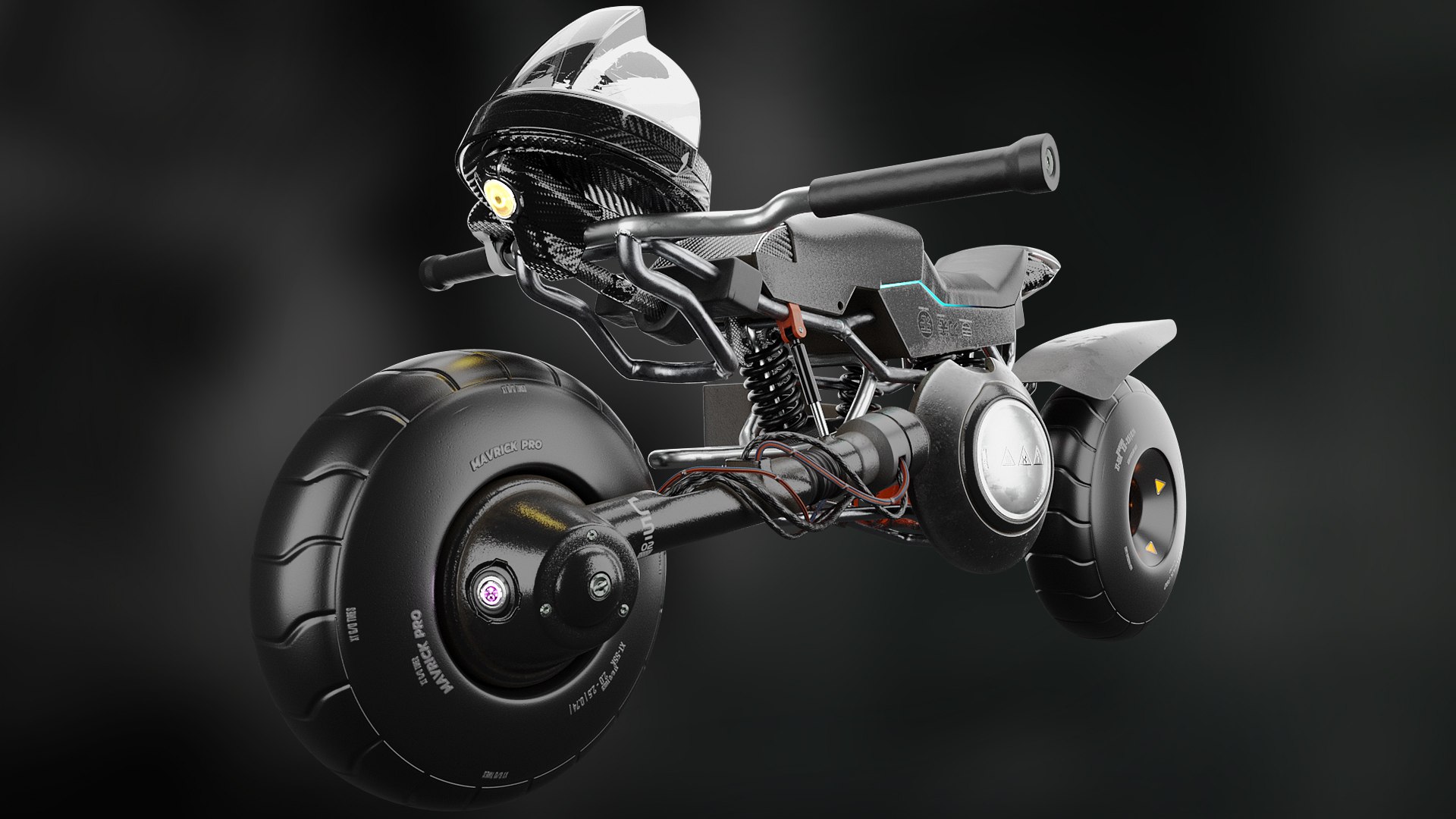 Modello 3D Bici futuristica - TurboSquid 1826470