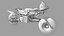 Futuristic Bike 3D model