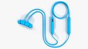 Beats Flex Earphones Flame Blue Folded